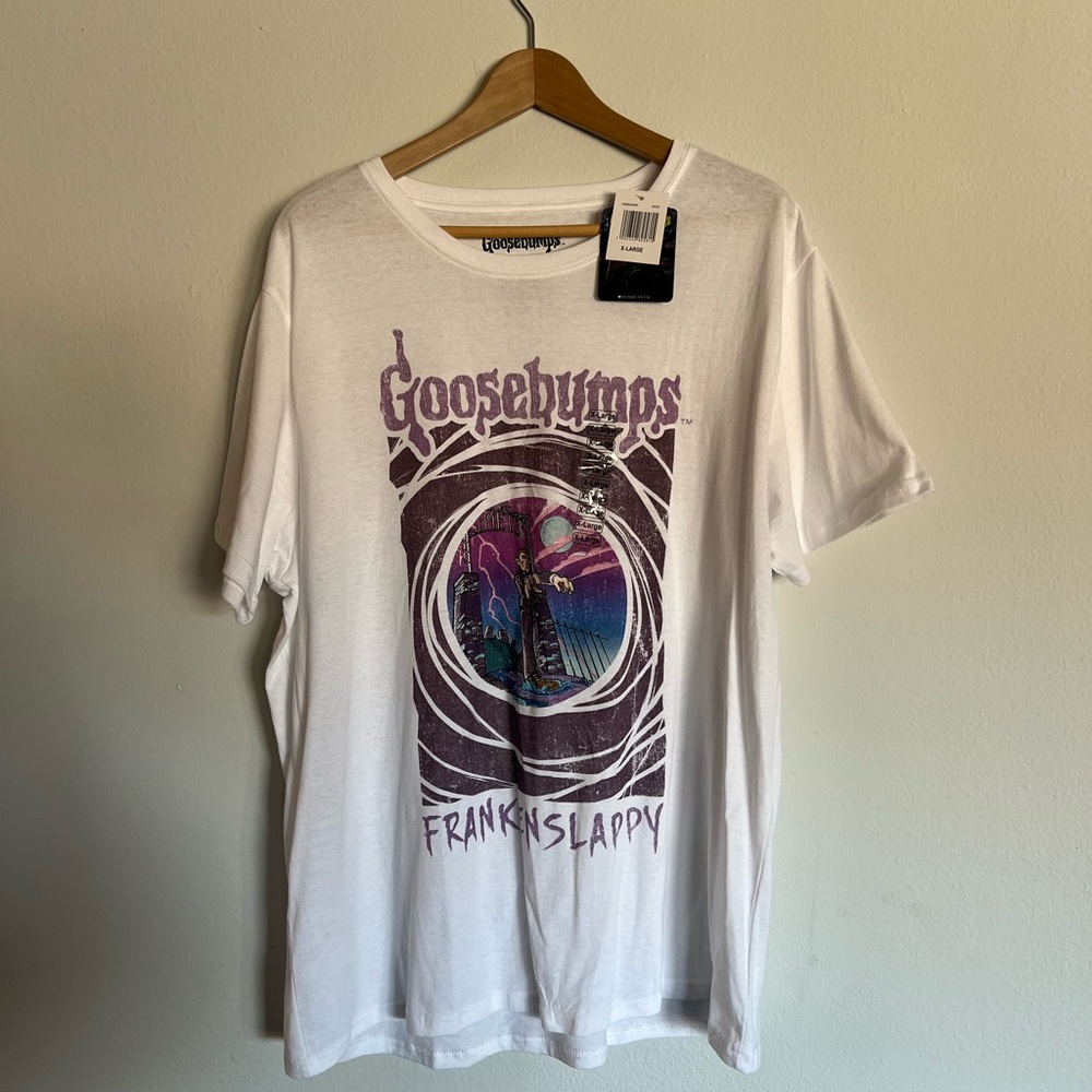 NWT Goosebumps Graphic‎ Tee Frankenslappy